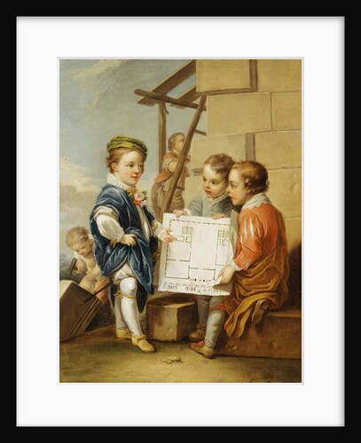 The Four Arts - Architecture by Carle van Loo