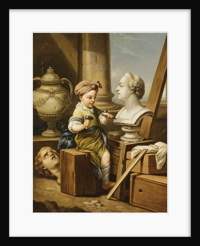 The Four Arts - Sculpture by Carle van Loo