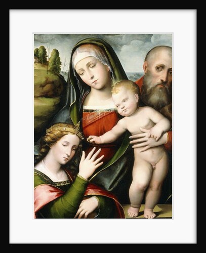 The Mystic Marriage of Saint Catherine by Giacomo Francia