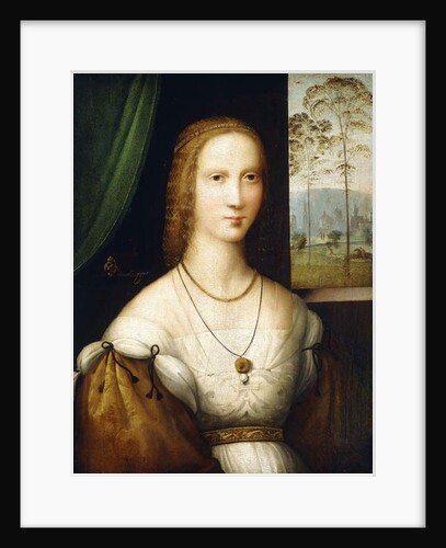 Portrait of a Lady by Master of the Leonardesque Female Portraits