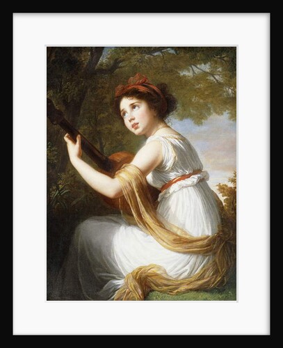 Portrait of the Artist's Daughter by Elisabeth Louise Vigee-Lebrun