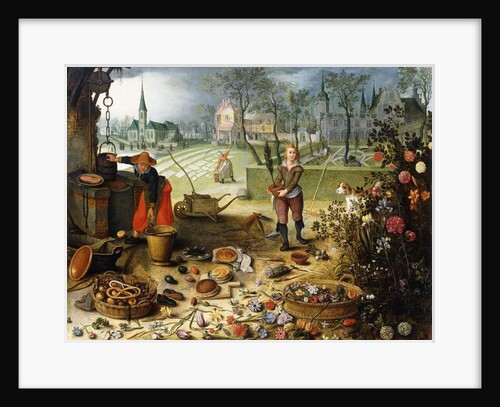 The Four Seasons - Spring by Sebastian Vrancx