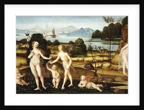 Venus and Adonis by Tommaso Aldrovandini