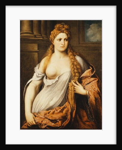 A Courtesan by Paris Bordone