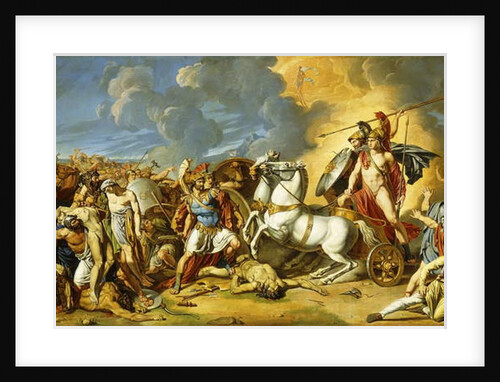 A Scene from the Trojan Wars by Rafaelle Calliano