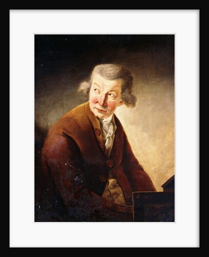Portrait of a Gentleman, identified as Franz Joseph Haydn, half-length, at a Pianoforte by Henry Fuseli