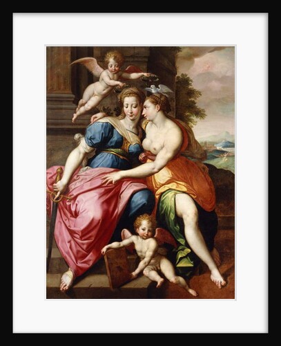 An Allegory of Truth and Justice by Jacob de Backer