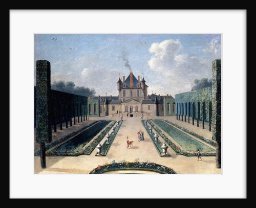 Views of the Chateau de Mousseaux and its Gardens by Jean-Francois Hue