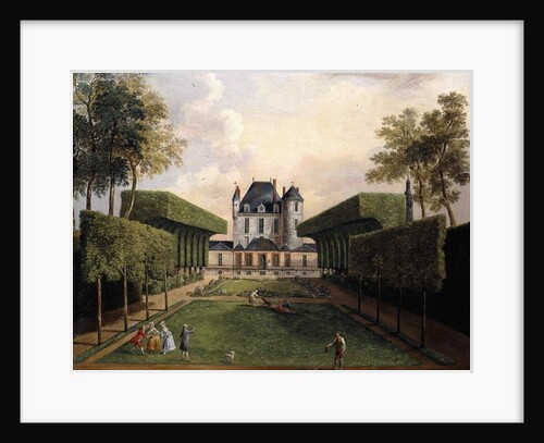 Views of the Chateau de Mousseaux and its Gardens by Jean-Francois Hue
