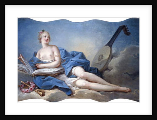 Personification of Music by Jean-Honore Fragonard