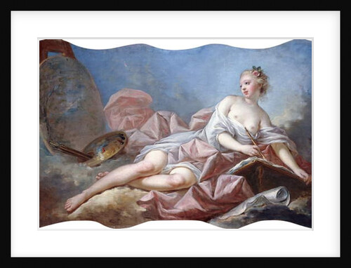 Personification of Painting by Jean-Honore Fragonard