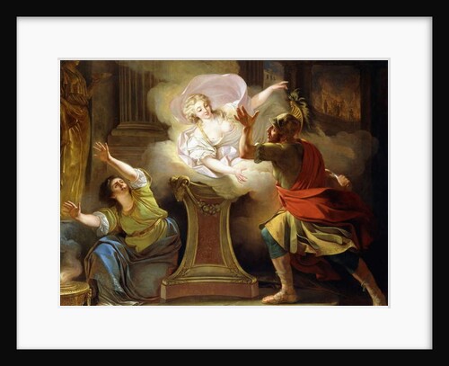 Aeneas Pursuing Helen in the Temple of Vesta by Pierre Lacour
