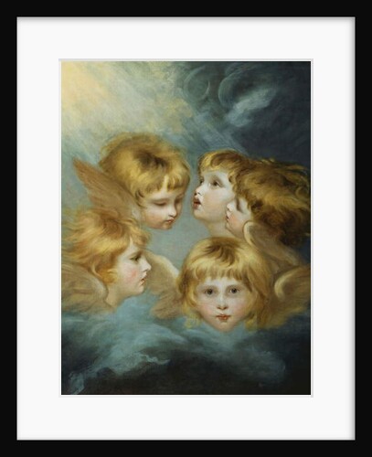 Heads of Angels - Portrait of Miss Francis Isabel Ker Gorden by Joshua Reynolds