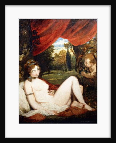 Venus and Cupid, or 'The Wanton Bacchante' by Joshua Reynolds