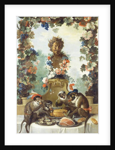 The Feast of the Monkeys, by Jean-Baptiste Oudry