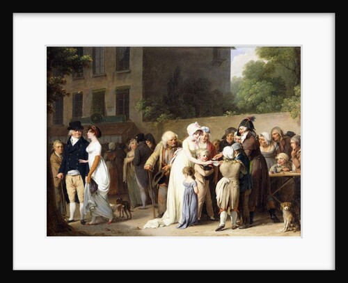 L' Escamoteur sur le Boulevards, 1806 by Louis Leopold Boilly