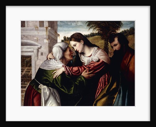 The Visitation by Moretto da Brescia
