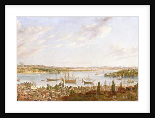 A View of Constantinople overlooking the Bosphorous, 1770 by Antoine Favray