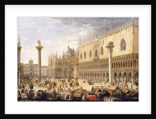 The Piazzetta, Venice by Luca Carlevaris