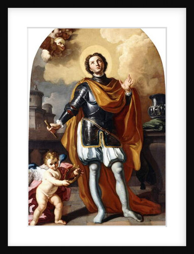 Saint Louis of France by Francesco Solimena