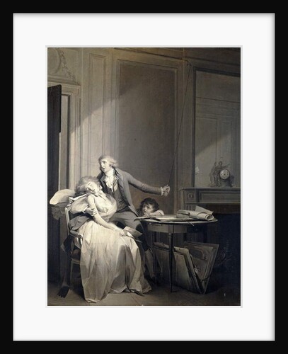 The Letter or The Fainting by Louis Leopold Boilly