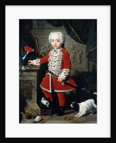 Portrait of a Young Boy in Hungarian Dress by Pierre Subleyras