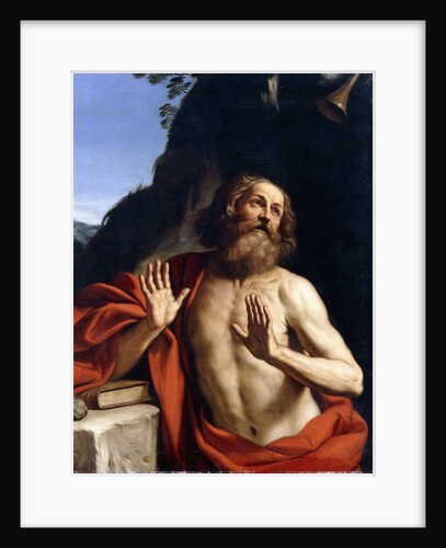 Saint Jerome in the Wilderness by Guercino