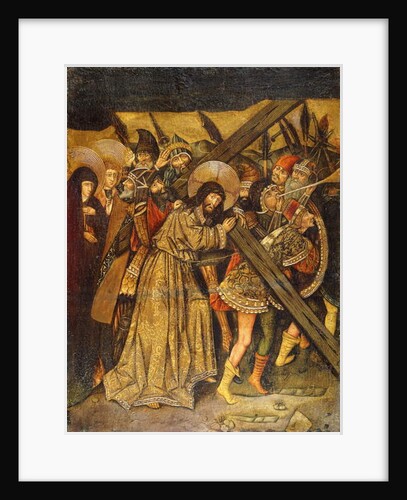Christ on the Road to Calvary by Jacomart Baco