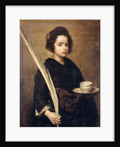 Saint Rufina, by Diego Rodriguez de Silva y Velazquez