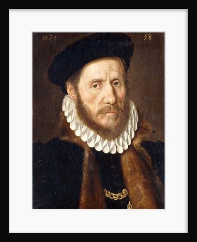 Portrait of a Bearded Gentleman by Adriaen Thomasz Key