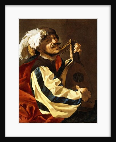 A Lute Player by Hendrick Ter Brugghen