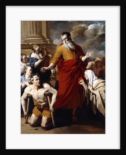 Saint Paul Healing the Sick at Lystra by Karel Dujardin