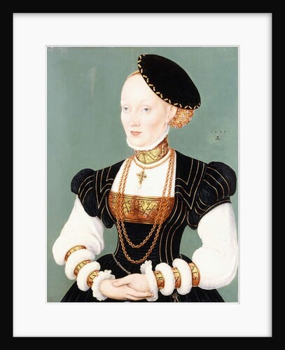 Portrait of Anne of Denmark by Lucas the Younger Cranach