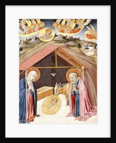 The Nativity by Sano di also Ansano di Pietro di Mencio Pietro