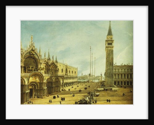 The Piazza San Marco, Venice by Michele Marieschi
