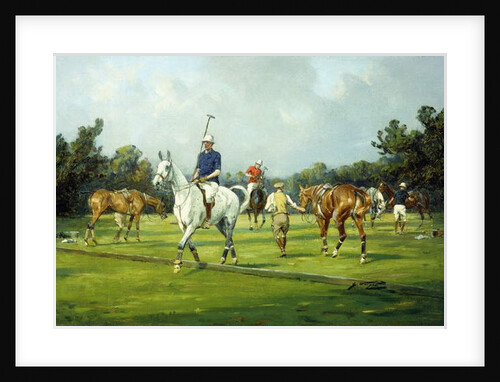 Before the Start of the Match by George Wright