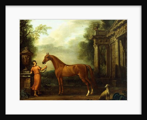 The Chestnut Arabian of Hampton Court, c.1726 by John Wootton