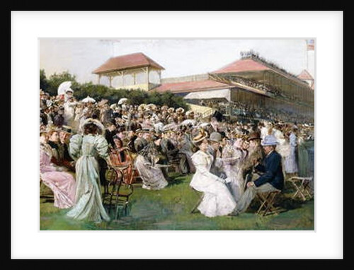 Washington Park Club, Chicago, 1892 by Franz Dvorak