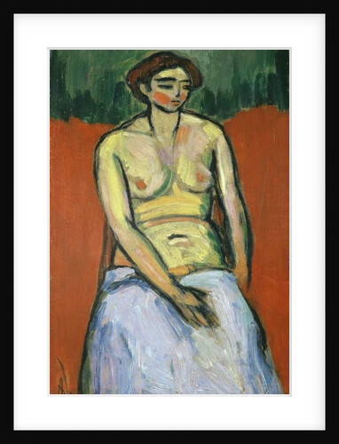 Seated Female Nude, c.1910 by Alexej von Jawlensky