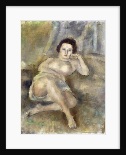 Reclining Girl, 1925 by Jules Pascin