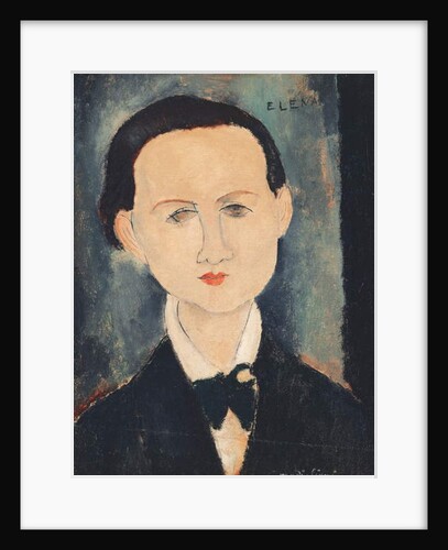 Elena Povolozky, 1917 by Amedeo Modigliani