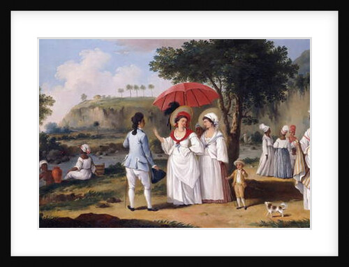 Mulatto Women on the Banks of the River Roseau, Dominica by Agostino Brunias