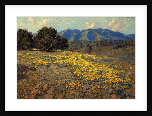 California Poppies by Granville Redmond