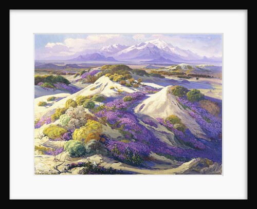 Verbena Clad Dunes by Fred Grayson Sayre