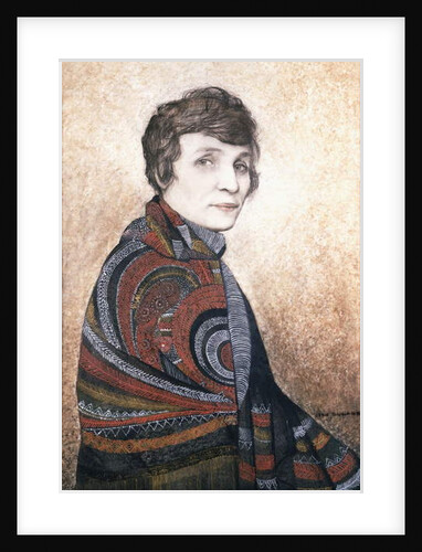 Portrait of Louise Boulanger by Jean Dunand