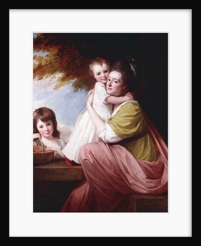 Group Portrait of Dorothy Stables and her Daughters, Harriet and Maria by George Romney