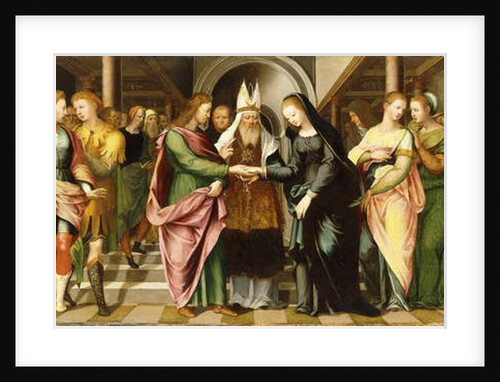 The Marriage of the Virgin by Teramo Piaggio