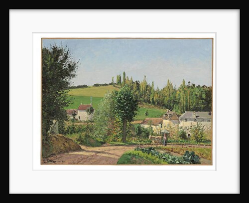 Hamlet near Pontoise, 1872 by Camille Pissarro