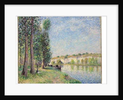 The Loing at Moret, 1885 by Alfred Sisley