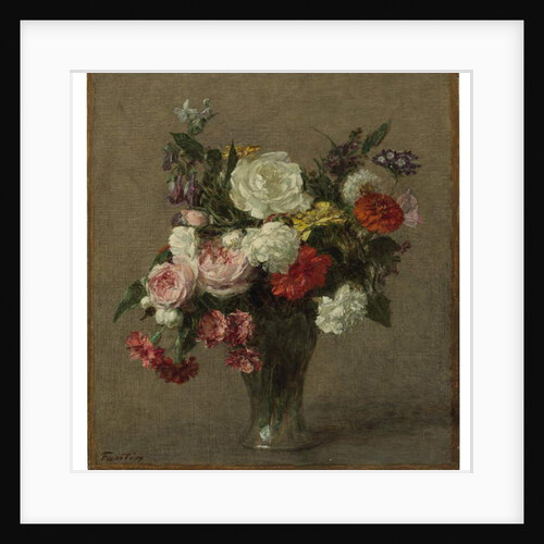 Flower Bouquet, 1900 by Ignace Henri Jean Fantin-Latour
